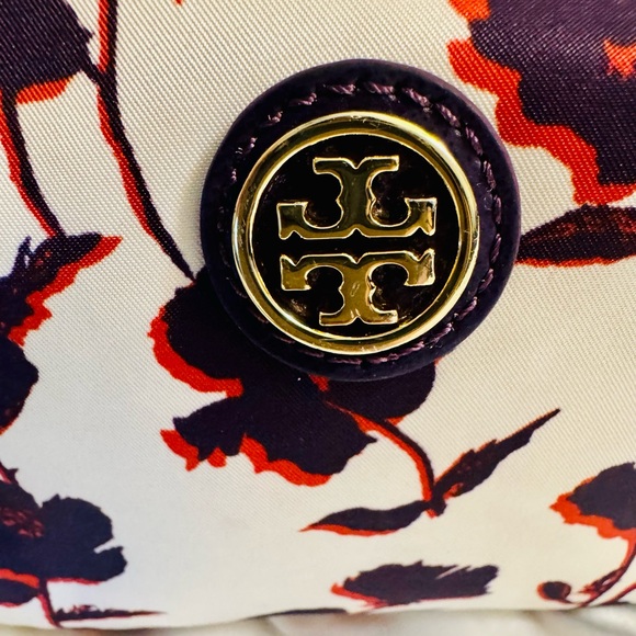 Tory Burch Floral Cosmetic Bag - Picture 4 of 6